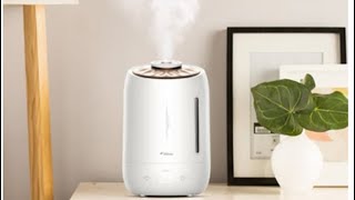 Xiaomi DEERMA F600 Air Humidifier 5L touch screentimer  indonesia [upl. by Gnaht]