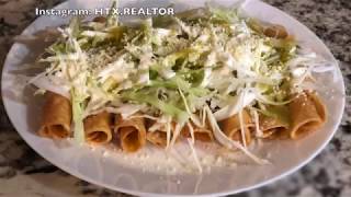 Flautas tutorial Flautas estilo Guerrero MX [upl. by Lema]