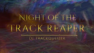 Night of the Track Reaper  Trackqulizer Dark Electro Techno amp Wave  MilkDrop Visuals AI Extended [upl. by Pisarik518]