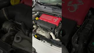 ABARTH 595 COMPETIZIONE ENGINE START [upl. by Kendell]