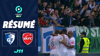 GRENOBLE FOOT 38  VALENCIENNES FC 3  3  Résumé  GF38  VAFC  20232024 [upl. by Lail]