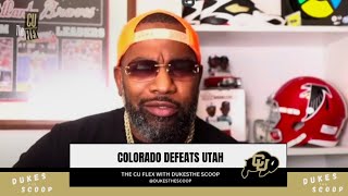 Colorado Defeats Utah The CU FLEX  Episode 3 with DukesTheScoop [upl. by Eiramannod]