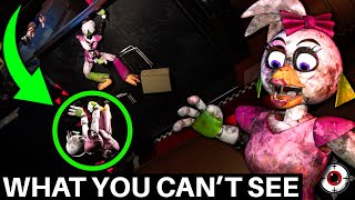 What FNAF Security Breach Hides Off Camera During the Animatronic quotDeathquot Cutscenes [upl. by Julieta]