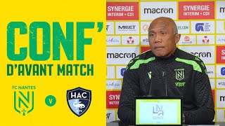 J12  Antoine Kombouaré avant FC Nantes  Le Havre AC [upl. by Cristie]