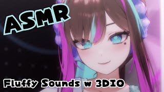 3DIO ASMR  Fluffy Ear Rubs amp Massages for you [upl. by Awad404]