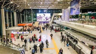 Leonardo da Vinci–Fiumicino Airport FCO in Rome Italy [upl. by Hathcock]