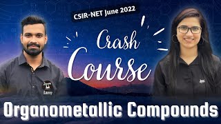 Organometallic CompoundsCSIR NET June 2022 crash courseCSIR NET September 2022 examCrash Course [upl. by Gault]