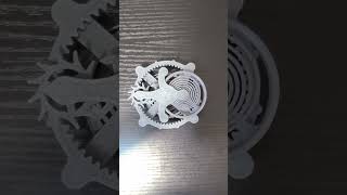 3D Printed Tourbillon [upl. by Dannye415]