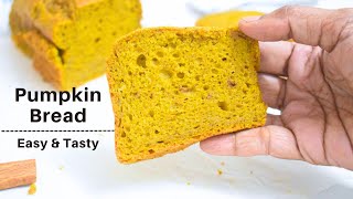 Super Easy Moist Pumpkin Bread Recipe  Egglesspalatesdesire [upl. by Nawuj588]