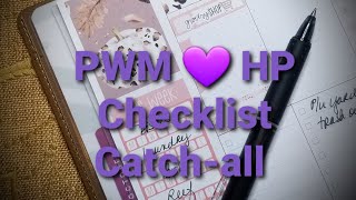 Plan With Me Happy Planner Checklist Catchall Frankenplanner October 713 2024 [upl. by Connelley]