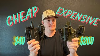 CHEAP Amazon vs Expensive EDC Holsters Part 2 [upl. by Aneeuq]