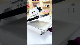 How to Sublimate Aluminum Board with Electric Heat Press MODELA [upl. by Annawik]