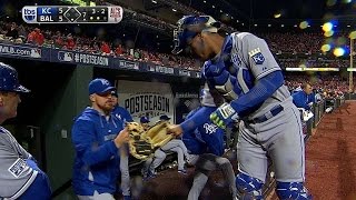 ALCS Gm1 Perez has equipment malfunction [upl. by Ramon]