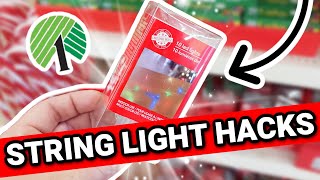 Grab 1 String Lights From Dollar Tree for these Impressive Christmas DIYS Krafts by Katelyn [upl. by Lannie]