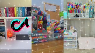 ✨ Satisfying desk organization Tiktok compilation [upl. by Ahsiekyt]