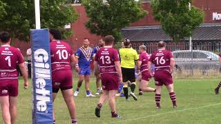 HUNSLET ARLFC 28  26 WIBSEY WARRIORS [upl. by Nnylrats]