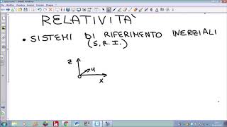 Relatività Galileiana  Sistemi di Riferimento Inerziali [upl. by Nylhtiak583]