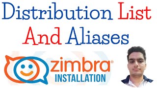 How To Create Zimbra Email Distribution List And Aliases  Manage Distribution lists in Zimbra [upl. by Fonsie]