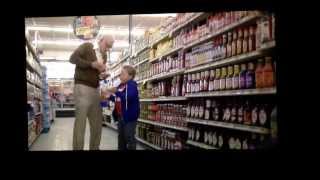 Jackass movie bad grandpa stealing food scene [upl. by Engedus]