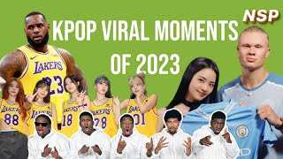 Kpop Viral Moments 2023  Reaction [upl. by Mellette]