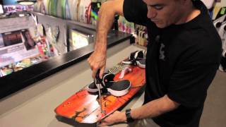 REAL Fundamentals How To Install Fins on your Kiteboard [upl. by Maridel564]