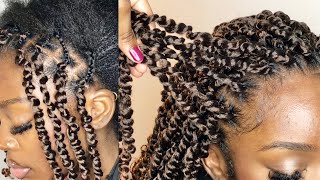 How to Individual crochet illusion for short passion twist Looks natural from the scalp  Leonyeri [upl. by Ydnam]