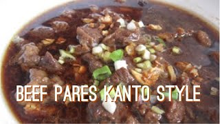 Beef Pares Recipe kanto street style [upl. by Dodd]