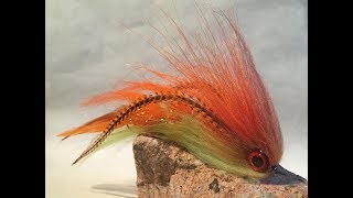 Articulated Nayat Bucktail amp Monster dub Pike Fly  Predator Streamer [upl. by Medwin]