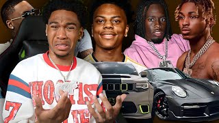 Mac Mula Reacts To BLACK YouTubers Car Collections WORST to BEST [upl. by Ahsinej]