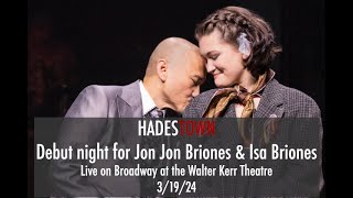 Isa Briones amp Jon Jon Briones – quotWait for Me Reprisequot – Hadestown Debut [upl. by Noret]