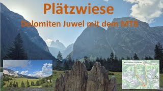 Plätzwiese  Dolomiten Juwel mit dem MTB [upl. by Kelvin]