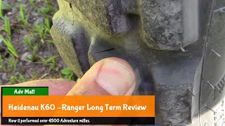 Heidenau K60 Ranger Long Term Review 4500 Mile Review [upl. by Inavoj]