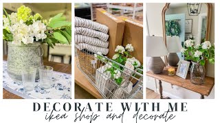 IKEA HAUL AND DECORATE WITH ME  COTTAGE FARMHOUSE HOME DECOR HAUL  CHARLOTTE GROVE FARMHOUSE [upl. by Indyc960]