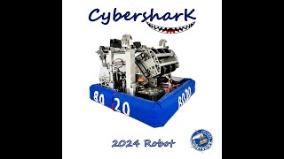 2024 Robot Reveal  CybersharK  CyberpunK FRC8020 建中機研 [upl. by Fanchet140]