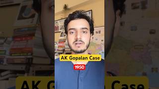 AK Gopalan Case 1950  Defining Personal Liberty in Indian Constitution youtubeshorts [upl. by Aseneg]