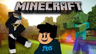 JKC5 Plays Minecraft Eggwars He is really bad at it [upl. by Nollid]