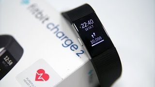 Fitbit Charge 2  Unboxing Setup amp Hands On [upl. by Kaleena]