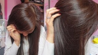 How To Dye Black Hair to Brown without bleaching  very light ash blonde  Emily [upl. by Lennod]