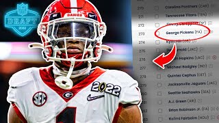 Dynasty Rookie Rankings 30 Players Were Watching Ahead of the 2022 NFL Draft Fantasy Football [upl. by Imuyam]