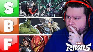 Top 500 Overwatch Player Ranks EVERY Marvel Rivals Hero [upl. by Nuhsyar]