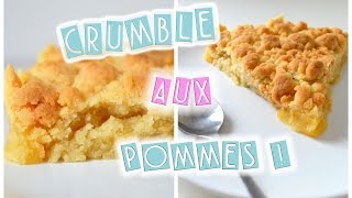 Recette 1  Le Crumble aux pommes [upl. by Randolf]