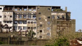 Gunkanjima Hashima 軍艦島 端島 official tour  Skyfall Island [upl. by Swain636]