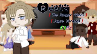 •Gacha react The Hunger Games Jogos Vorazes [upl. by Zola]