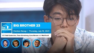 Big Brother 23  Thursday Eviction Recap July 15 [upl. by Henriques]