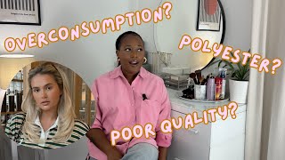 TIRED OF SHOPPING MOLLY MAES MAEBE REVIEWS FAST FASHION OVERCONSUMPTIONLETS TALK ABOUT IT [upl. by Errised598]