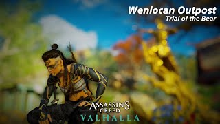 Assassins Creed Valhalla  Wenlocan Outpost  Trial of the Bear  Mastery Challenge  Gold [upl. by Eob493]