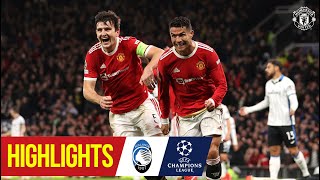 Ronaldo seals thrilling comeback win  Manchester United 32 Atalanta  UEFA Champions League [upl. by Arahat238]