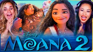 MOANA 2 Teaser Reaction  Auli‘i Cravalho  Dwayne Johnson  Disney Animation [upl. by Alyn102]