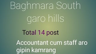 Baghmara South Garo hillsgovt jobs bangen nakatenga [upl. by Laurie]