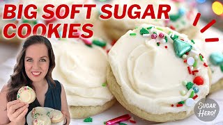 Big Soft Sugar Cookies [upl. by Johnsten]